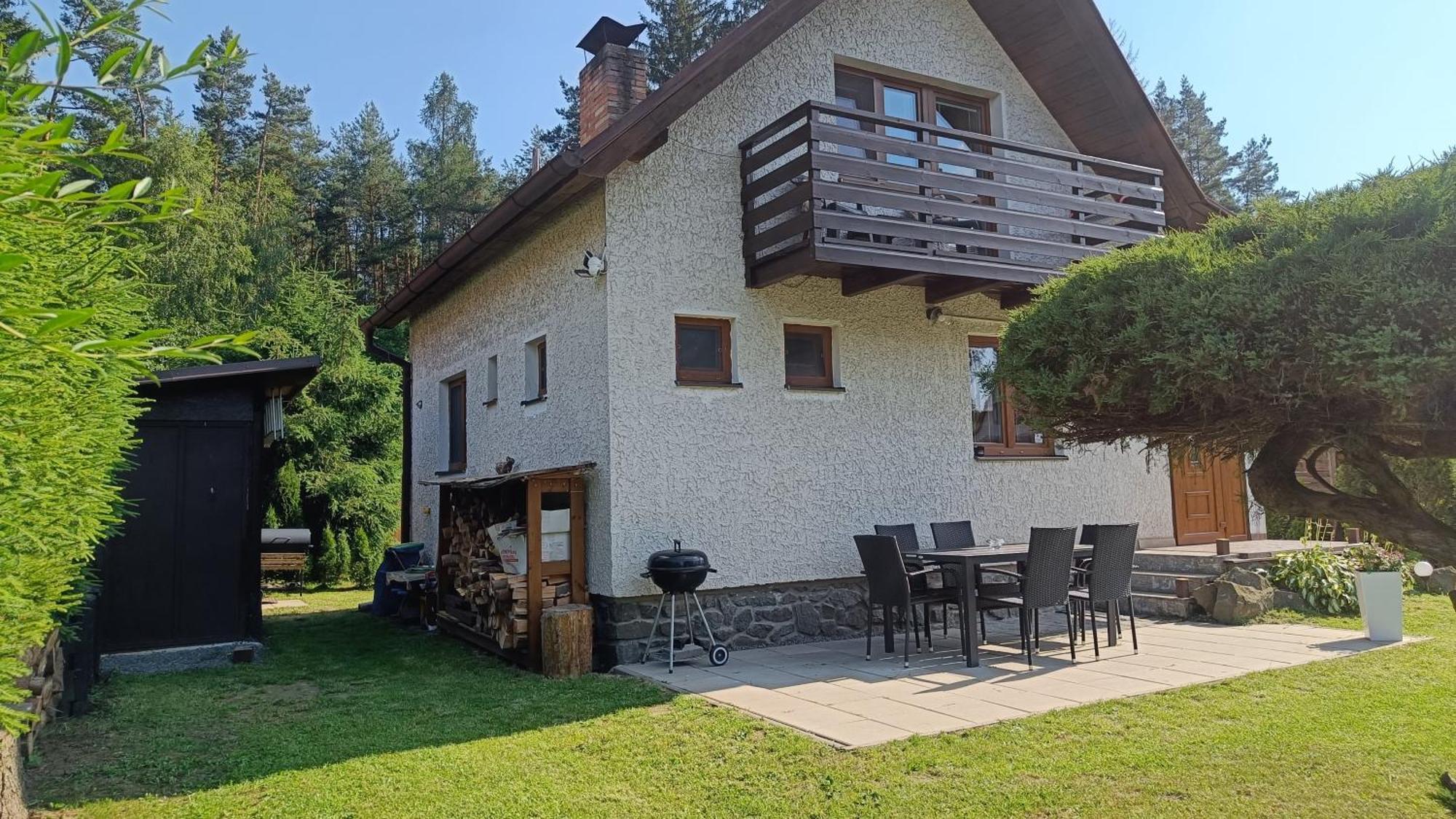 Chata Marecek - V Lesni Osade U Reky Luznice Skalice Exterior foto
